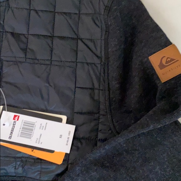 🔥Quiksilver Men's INTO The Wild Fleece Jacket NWT - Picture 4 of 9